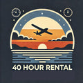 40 Hour Rental (7 Free Hours)