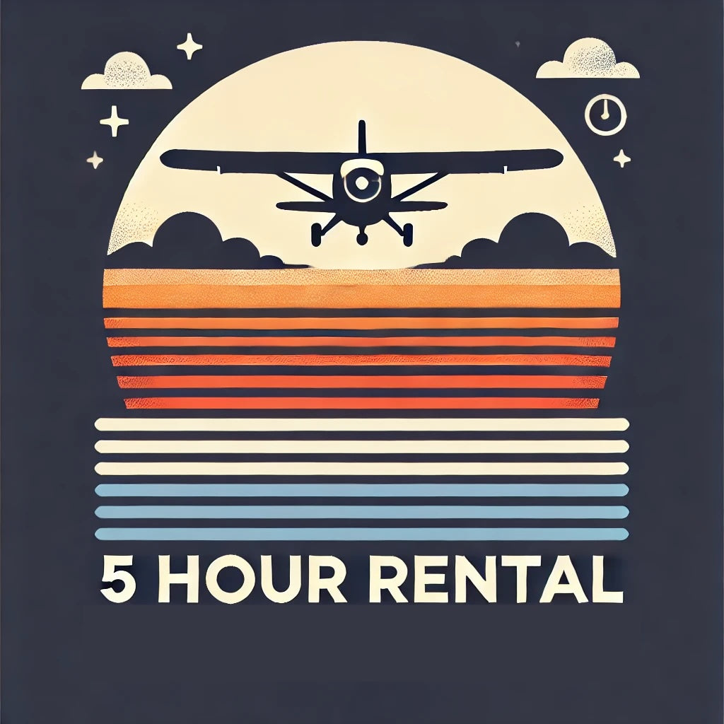 5 Hour Plane Rental (5% Discount)